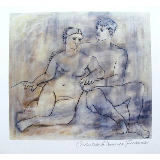 Lovers Giclee by Pablo Picasso