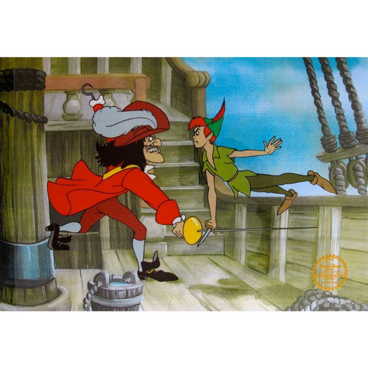 Peter Pan and Captain Hook Sericel