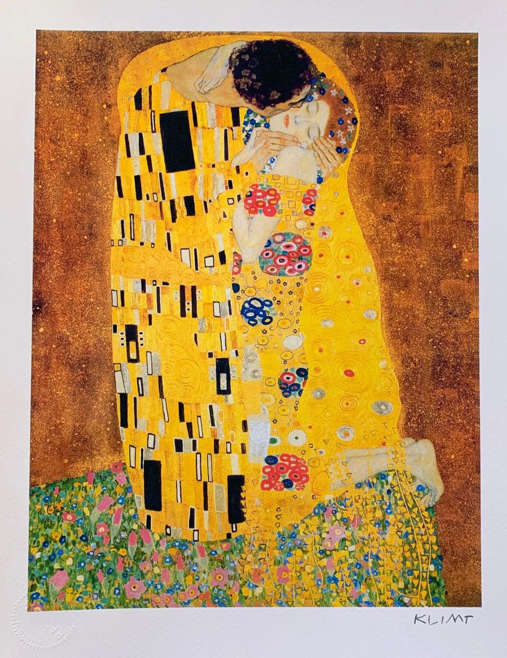 The Kiss Giclee by Gustav Klimt