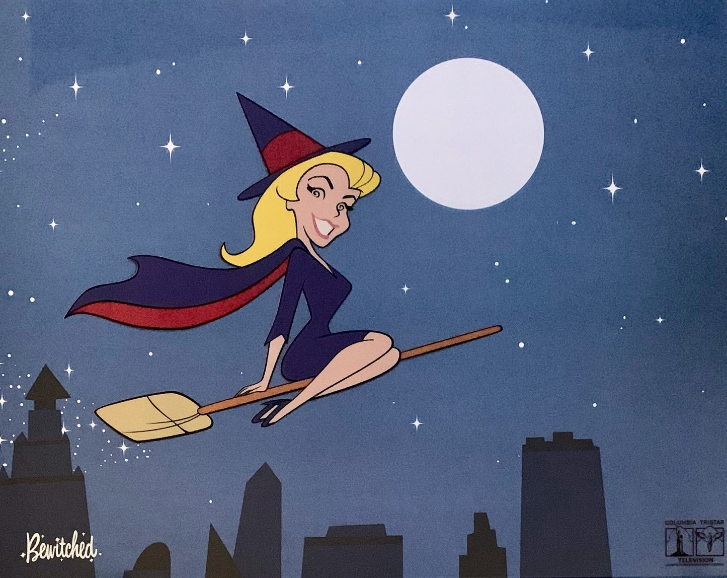 Rare Collection Bewitched Television Series Sericel Animation Art Cel