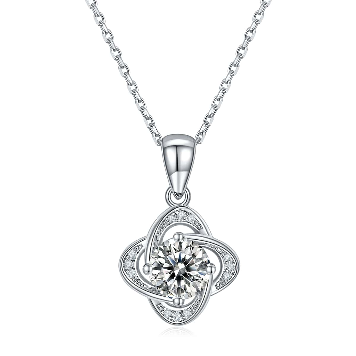 1ct Moissanite Pendant